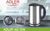 Camry Adler AD 1216, 1,7 l, 2000 W, Schwarz, Silber, Produktbild-Vorschau 29