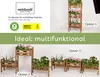 needs&wants® 3-fach multifunktional: Pflanzenständer Produktbild-Vorschau 2