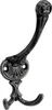 Hettich Garderobenhaken 5,9 x 14,5 x 7,0 cm schwarz Produktbild-Vorschau 1