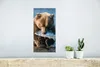 MuchoWow® Poster Bär - Braun - Fisch 20x40 cm - Plakat - Produktbild-Vorschau 5