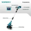 Akku-Motorhacke Gartenfräse 20 cm Arbeitsbreite, 15 cm Produktbild-Vorschau 2