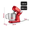 LEHMANN Küchenmaschine mit Zubehör-Set, 1500W, 5L Produktbild-Vorschau 9