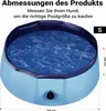 Piscina per cani Fudajo 60 x 20 cm piscina antiscivolo per Anteprima dell’immagine prodotto 4