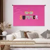 MuchoWow® Wandteppich Wandbehang Sommer - Zitat - Produktbild-Vorschau 2