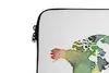 MuchoWow® Laptop Hülle 13 Zoll Weltkarte - Aquarell - Produktbild-Vorschau 3