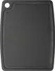 A top-down view of a black cutting board. Anteprima dell’immagine prodotto