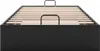 vidaXL Lit ottoman sans matelas noir 80x200 cm similicuir Voir les images du produit 6