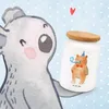 Mr. & Mrs. Panda Dose Bär Geburtstag - Weiß - Geschenk, Produktbild-Vorschau 2