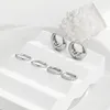 Kolczyki FUNEIA komplet srebrny 925/14K pozłacane damskie Podgląd zdjęcia produktu 6
