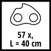 Einhell Kettensägen-Zubehör Kette 40cm 1,3 57T 3/8 (PJ) Produktbild-Vorschau 2