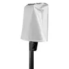 A white protective cover is placed over a black charging station stand. Náhľad obrázku produktu