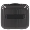 A top-down view of a dark gray travelite kosmetiktasche elvaa beautycase. Anteprima dell’immagine prodotto