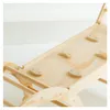Buxibo Mini Klettergerüst – Holz Kletterbogen mit Rutsche Produktbild-Vorschau 6