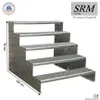 5 Stufen Standtreppe Modell 2 verzinkt Tritthöhe 18 cm, Produktbild-Vorschau 1