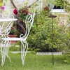 Relaxdays Gusseisen Vogeltränke zum Stecken, mit Erdspieß, Produktbild-Vorschau 4