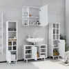 Waschbeckenunterschrank Vicco Fynn Weiß 80 x 54 cm, Model Produktbild-Vorschau 4
