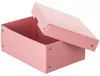 Caja de almacenamiento Falken PURE Box, color rosa pastel, Vista previa de la imagen del producto 2