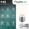 LUMILED LED 6er Set Golfball Lampe P45 E27 Ultraeffizient  Produktbild-Vorschau 2