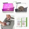 Cat It CA Kattentoilet Met Dak | 55x40x45CM Grijs Productafbeelding-voorbeeld 4