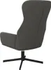 vidaXL Relax křeslo Dark Grey Velvet Náhled obrázku produktu 5