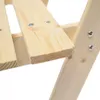 Close-up view of wooden slats and screws on a child's furniture set. Náhled obrázku produktu