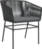 vidaXL set da pranzo da giardino 9 pezzi con cuscini in Anteprima dell’immagine prodotto 6