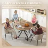 Runder Esstisch für 4 Personen, Küchentisch im Produktbild-Vorschau 5