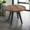 Okrúhly skladací stôl HALIFAX ZINNOVATED Ø100/200 Náhľad obrázku produktu 2