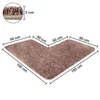 WohnDirect rohová rohož do vane Florenz Brown 100 x 100 x Náhľad obrázku produktu 2