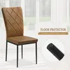 A brown leather chair is shown in a room with large windows in the background. There is text overlaying the image. Produktbild-Vorschau