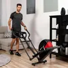 Hop-sport Eliptický trenažér | Magnetický trenažér červený Náhľad obrázku produktu 3