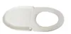 A white toilet seat and lid are shown against a white background. Produktbild-Vorschau