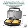 Emerio XXL-Sandwichmaker – Für 2 Sandwiches – PFAS-frei – Produktbild-Vorschau 7