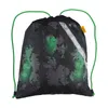 A drawstring backpack with a dragon and wave pattern. Náhled obrázku produktu