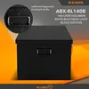 ALUBOX Riffelblech 1.5mm Stärke 140 Liter Schwarz Produktbild-Vorschau 4