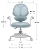 MARK ADLER Junior 4.5 Blau | Verstellbarer Drehstuhl für Produktbild-Vorschau 7
