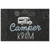 Rechteckige Filz Tasche „Camperglück“ – robuste & Produktbild-Vorschau 2