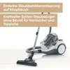 Severin Aspirateur Sans Sac  Blanc Rouge  750w  2 1 L  79 Voir les images du produit 7