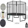SixJump 4,30 M Gartentrampolin Pink TP430/1767 Produktbild-Vorschau 8