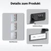 Skrzynka na listy Wiltec w kolorze srebrnym 215x320x90mm Podgląd zdjęcia produktu 13