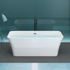 Mai & Mai freistehende Acryl-Badewanne Standbadewanne Weiß Produktbild-Vorschau 2
