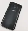 The back of a black Samsung Galaxy S7 smartphone is shown on a white background.