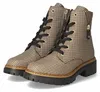 Rieker  Damenschuhe Stiefel Schnürer Schnürstiefel Beige Productafbeelding-voorbeeld 41