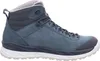 A single blue hiking boot shown from the side against a white background. Anteprima dell’immagine prodotto
