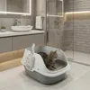 Otwarta kuweta dla kota z ramką, z wysoką ścianką przeciw Podgląd zdjęcia produktu 5