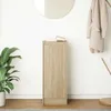 vidaXL Kredens dąb sonoma 29,5x34x76 cm Materiał Podgląd zdjęcia produktu 3