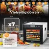 Balter Dörrautomat Edelstahl mit 7 Etagen, 600 W, Produktbild-Vorschau 8