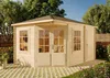 Alpholz 5-Eck Gartenhaus Modell Rhein ISO aus Holz mit 28 Produktbild-Vorschau 6