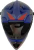 Crosshelm Helm Kinderhelm Motorradhelm Motocross Mejia blau Produktbild-Vorschau 3