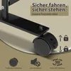 Izrielar Paravent mit Rollen 3 teilig Anthrazit 263x180 cm Produktbild-Vorschau 5
